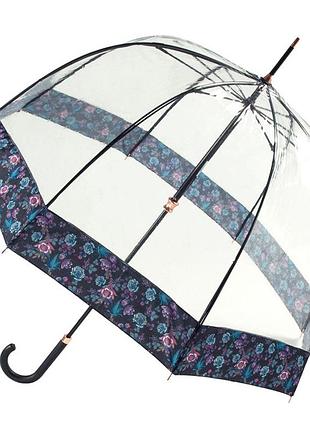 Парасолька-тростина жиноча fulton birdcage-2 luxe l866 luminous floral (світучі квіти)