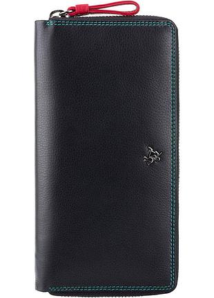 Гаманець жіночий visconti sp33 iris c rfid (black multi)