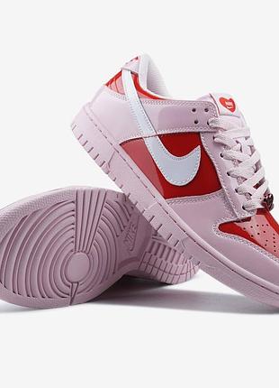 Кроссовки nike sb dunk low valentine’s day lacquered арт 0375