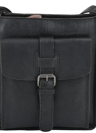 Сумка чоловіча ashwood 4551 vt blk (чорний)