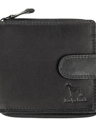 Гаманець шкіряний чоловічий ridgeback jbnc43mn black (чорний)