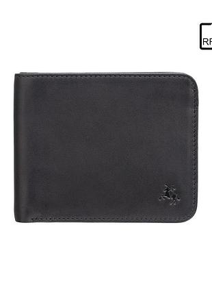 Гаманець чоловічий visconti vsl35 trim c rfid (black-orange)