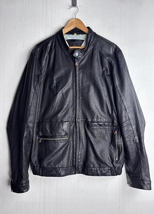G-star raw essential leather jacket чоловіча шкіряна куртка