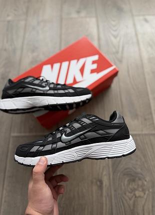 Чоловічі кросівки nike p-600 black grey white