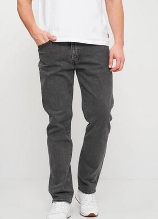 Чоловічі джинси levi's 514 straight, w31/l 32, колір сірий