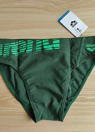 Чоловічі плавки бріфи arena m serome evo brief wood green/golf green