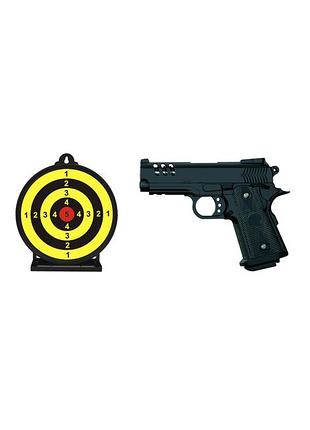 Пистолет hi-capa vigor металл + мишень 6.5 дюймов+ пули 0.12г 1000шт (c1-6)