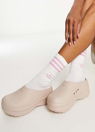 Клоги мюлі adifom stan smith originals з натуральних перероблених матеріалів