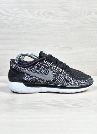 Легкие женские спортивные беговые кроссовки nike free 5.0 print оригинал, размер 37.5 (barefoot ride)