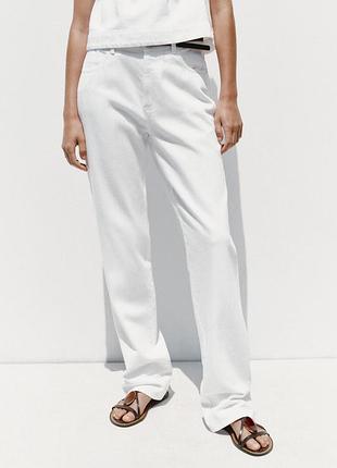 Джинсы на лето zara straight