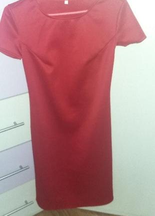 Стильное платье футляр миди, 42 размер4 фото