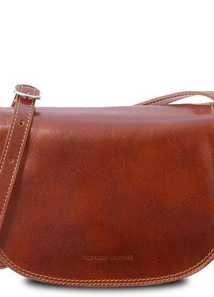 Жіноча шкіряна сумка leather isabella tuscany tl9031 (мед)