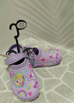 Дитячі клоги крокси george polly pocket на дівчинку