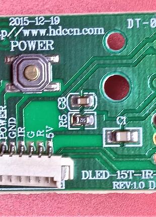 Іч-приймач dled-15t-ir-key до телевізора akai ua40fhd22t2s