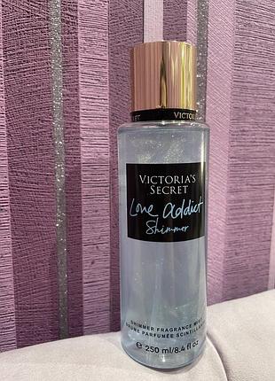 Спрей victoria's secret love addict shimmer 250 мл