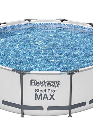 Бассейн каркасный bestway 3.66m x 1.00m ( фильтр насос 2006л/ч) (56260)