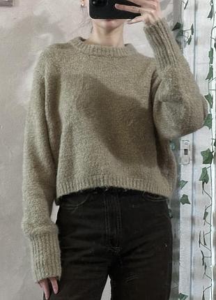Укорочений светр zara 8