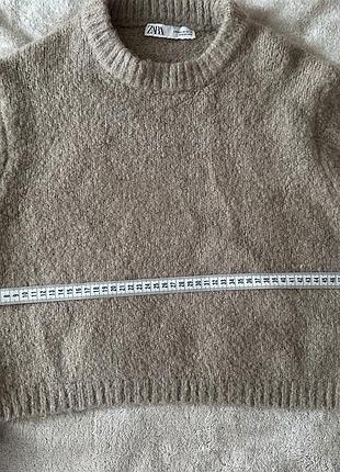 Укорочений светр zara 6