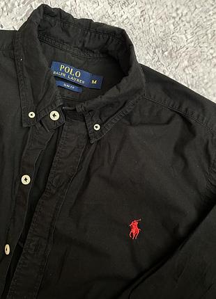 Чоловіча сорочка polo ralph lauren розмір с-м рубашка поло