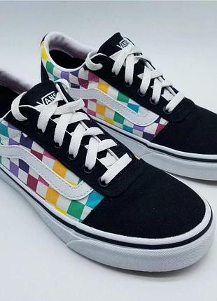 Жіночі яскраві кеди vans розмір 38
