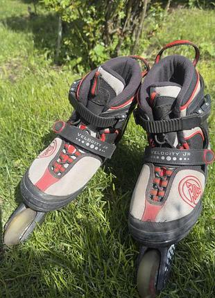Дитячі розсувні ролики k2 velocity jr