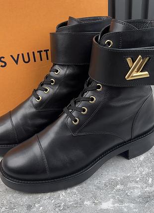 Louis vuitton wonderland ranger boots жіночі черевики шкіра оригінал 38 eur