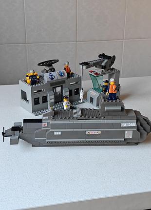 Морской конструктор детский navy sl-288 подложка 6