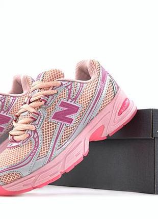 Кроссовки new balance 740 pink vacation арт 15476