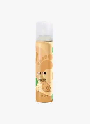 Спрей дезодорант антиперспирант для ног feet up fresh oriflame