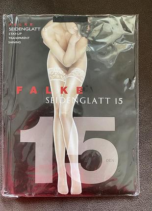 Черные чулки falke