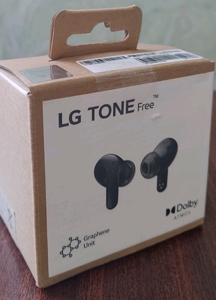 Премиум наушники lg tone free t90q (dolby atmos, meridian)