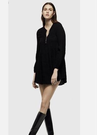 Сукня zara чорна, розмір s