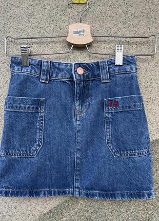 Джинсова спідниця tommy hilfiger оригінал р.128