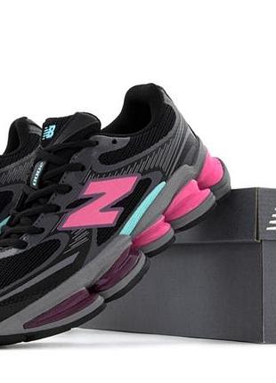 Кросівки new balance 2000 black grey pink арт 15471