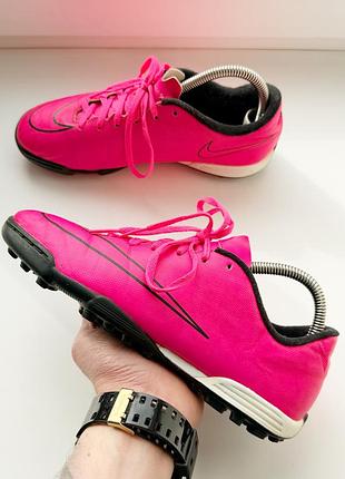 Детские футбольные бутсы, шиповки nike jr. mercurial vortex ii tf