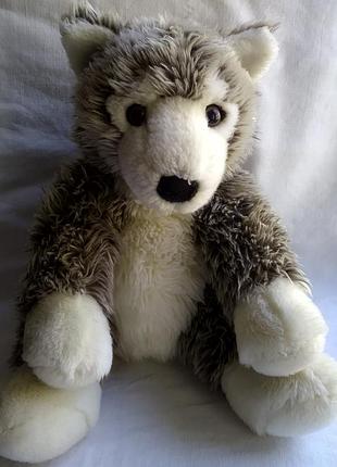 Мягкая игрушка волк build a bear.