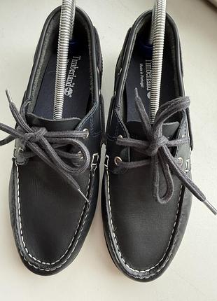Мокасини timberland, колір синій, розмір 37-38