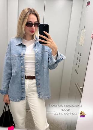 Джинсовка zara, ідеальний стан, розмір s