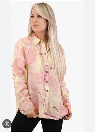 Льняная рубашка scotch&amp;soda