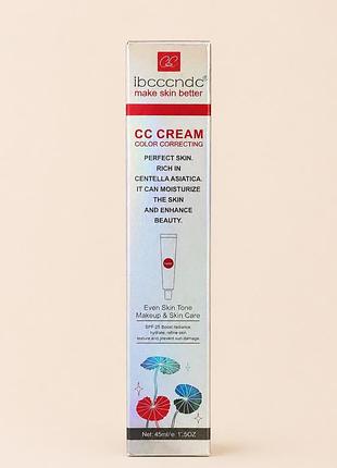Cc крем ibcccndc color correcting spf 25 з центелою, 45 мл