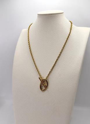 Кольє підвіска позолота 18k 8