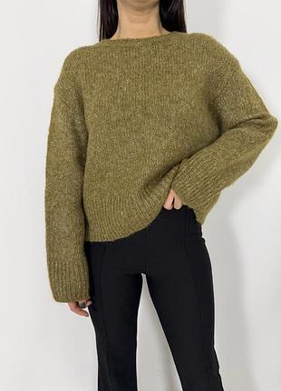 Вовняний теплющий светр h&m