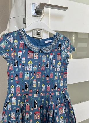 Красиве бавовняне плаття marks & spenser 2