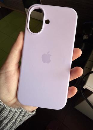 Силіконовий чохол на iphone 16