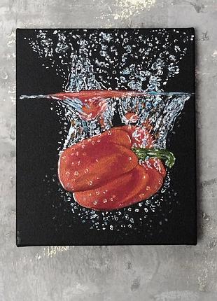 Картина на холсті акриловими фарбами