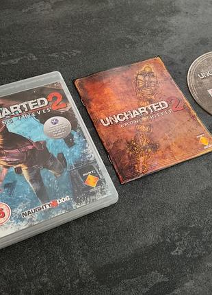 Диск uncharted 2 among thieves (playstation 3)