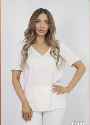 Неймовірна шовкова блуза італія 🇮🇹 l/xl