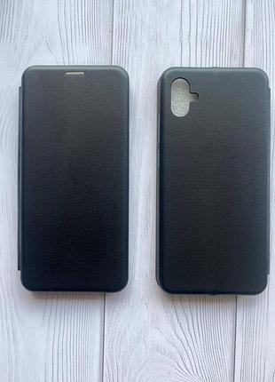 Чехол-книжка для samsung galaxy a05 (a055) черный