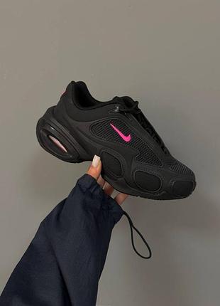 Женские кроссовки nike air max muse black / pink / smb+ 🔗