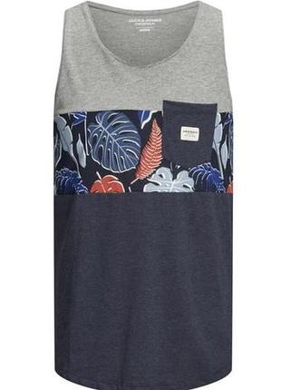Майка мужская батал известного бренда jack &amp; jones p.6xl